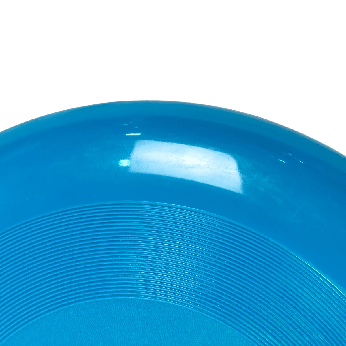 Frisbee de plástico para recreação 22cm econômico Pista e Campo Cor Azul
