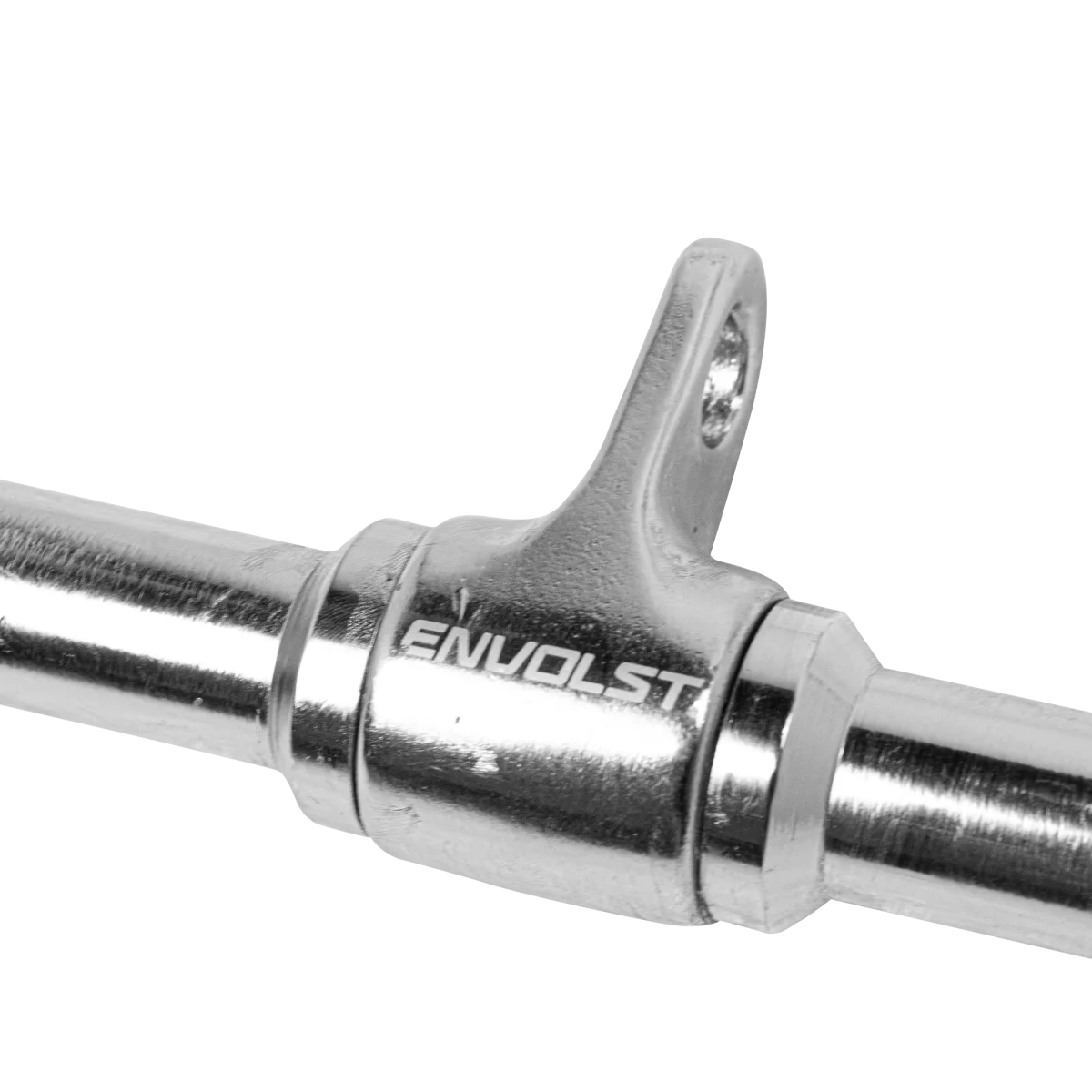 Puxador Barra Reta 48cm Pulley Cromado Maciço com Giro Envolst