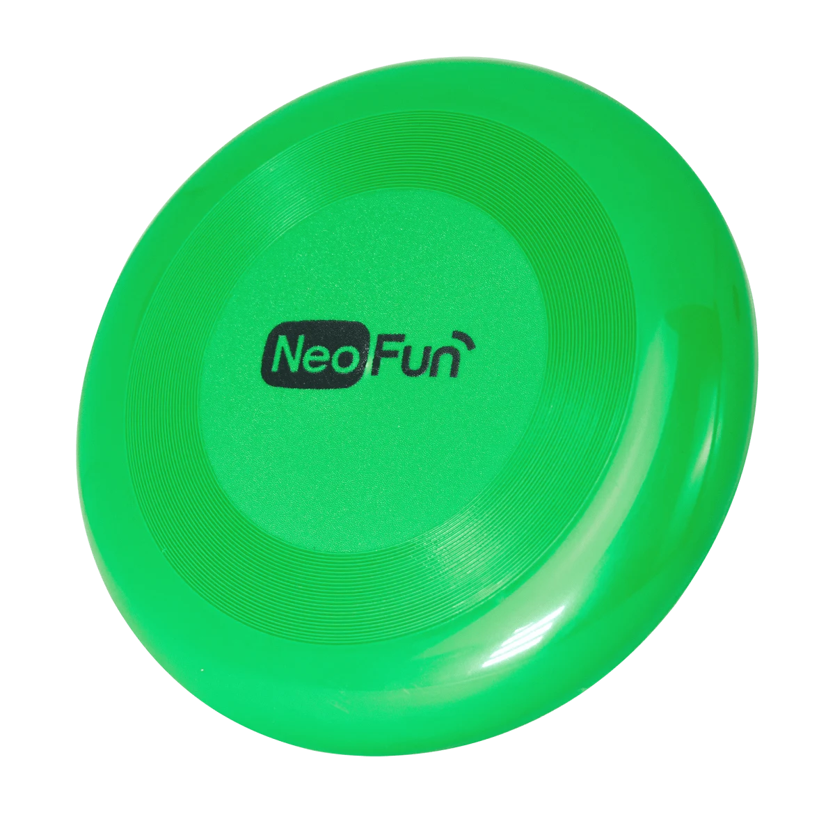 Frisbee de plástico para recreação Neofun - Verde