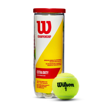Bola de Tênis Wilson Championship Extra Duty Tubo 3un