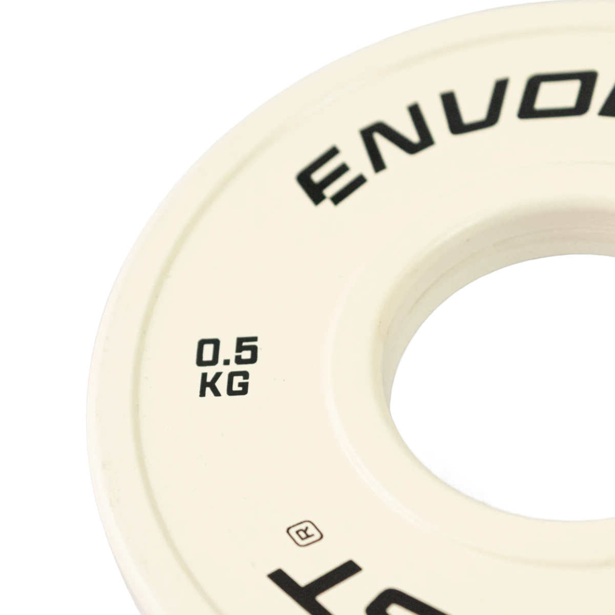 Anilha Olímpica Fracionada Emborrachada 0,5Kg Envolst