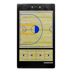 Prancheta tática magnética com caneta para treinamento de basquete Pista e Campo