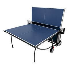 Mesa Tênis de Mesa Dobrável Azul Rede e Porta Itens Giant Dragon