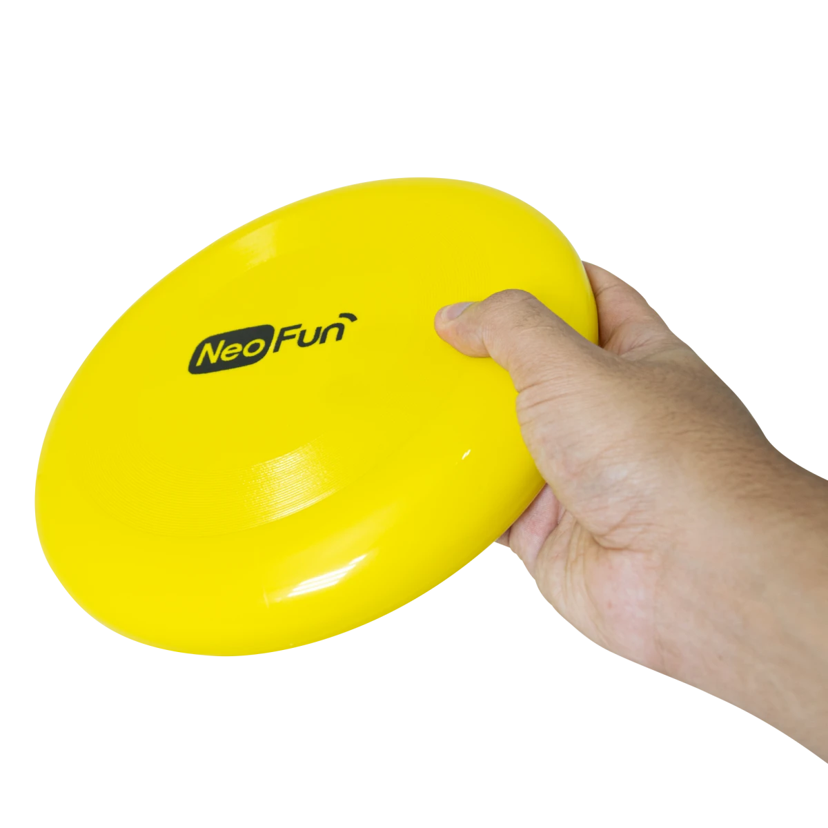 Frisbee de plástico para recreação Neofun - Verde