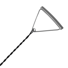 Martelo de atletismo de aço 2,00kg iniciante Pista e Campo - Powered by CBAt - com cabo e empunhadura