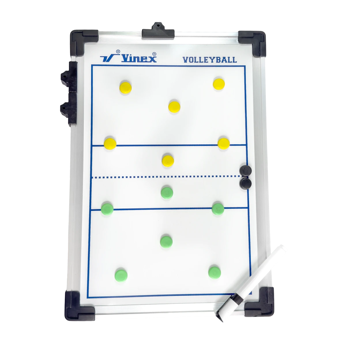 Quadro tático para treinamento esportivo volei 45x30cm Vinex