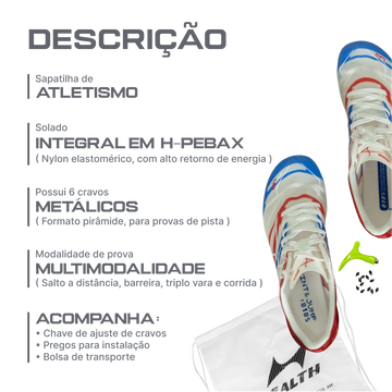 Sapatilha de Atletismo Multimodalidade Health
