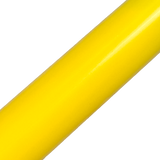 Bastão haste de PVC 1m desmontável em duas partes amarelo Velden