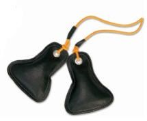 Barra transversal elástica com pesos Pista e Campo