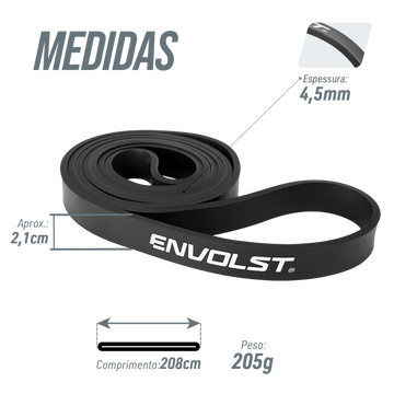 Elástico Super Band 2.1 Intensidade Leve Envolst