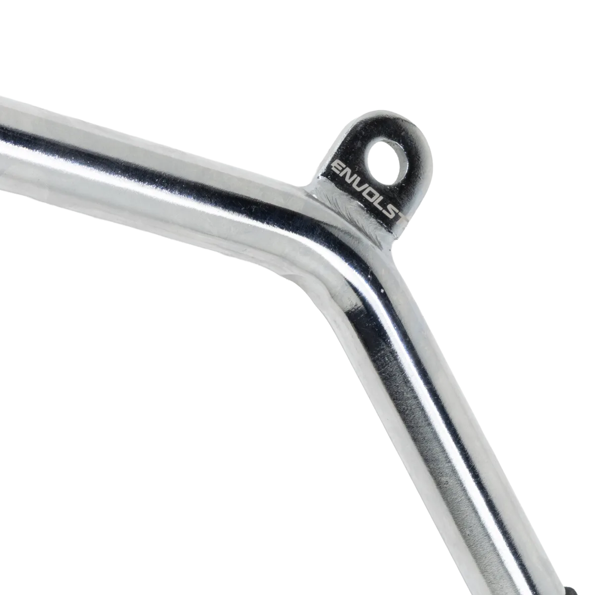 Puxador W Curvo Pulley e Crossover Cromado Maciço Envolst