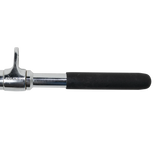 Puxador Barra Reta 48cm Pulley Cromado Maciço com Giro Envolst