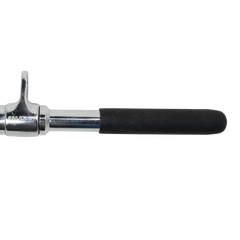 Puxador Barra Reta 48cm Pulley Cromado Maciço com Giro Envolst
