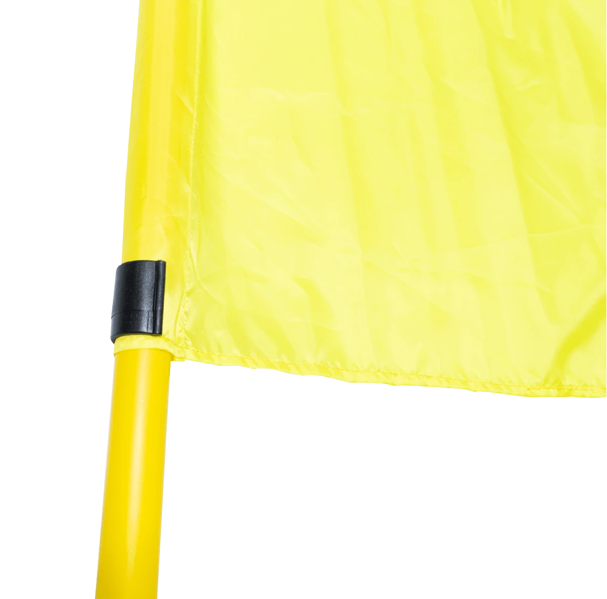 Bandeirola de escanteio oficial de futebol de campo reclinável Velden - cnj com 4 und Cor das bandeiras:Amarelo