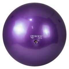 Bola Ginástica Rítmica Oficial 400g Gracios - Azul