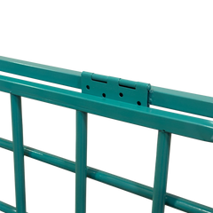 Carrinho guarda volumes de aço para transporte e armazenagem de bolas Pista e Campo