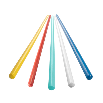 Bastão Calistênico de Madeira Colorido 1,50m Envolst