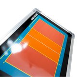 Quadro tático magnético de alumínio com acessórios 45x30 Pista e Campo - Voleibol