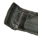 Bandeira xadrez de árbitro auxiliar de futebol com cabo metálico Velden - Par