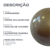 Peso de ferro 9kg Pista e Campo