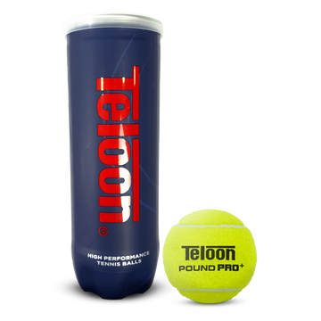 Bolas de Tênis Oficial POUND PRO+ ITF 3 Unidades Teloon