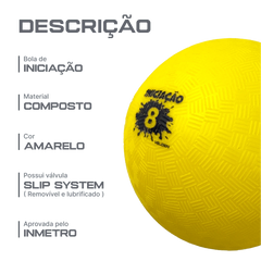 Bola de iniciação infantil nº 08 Velden