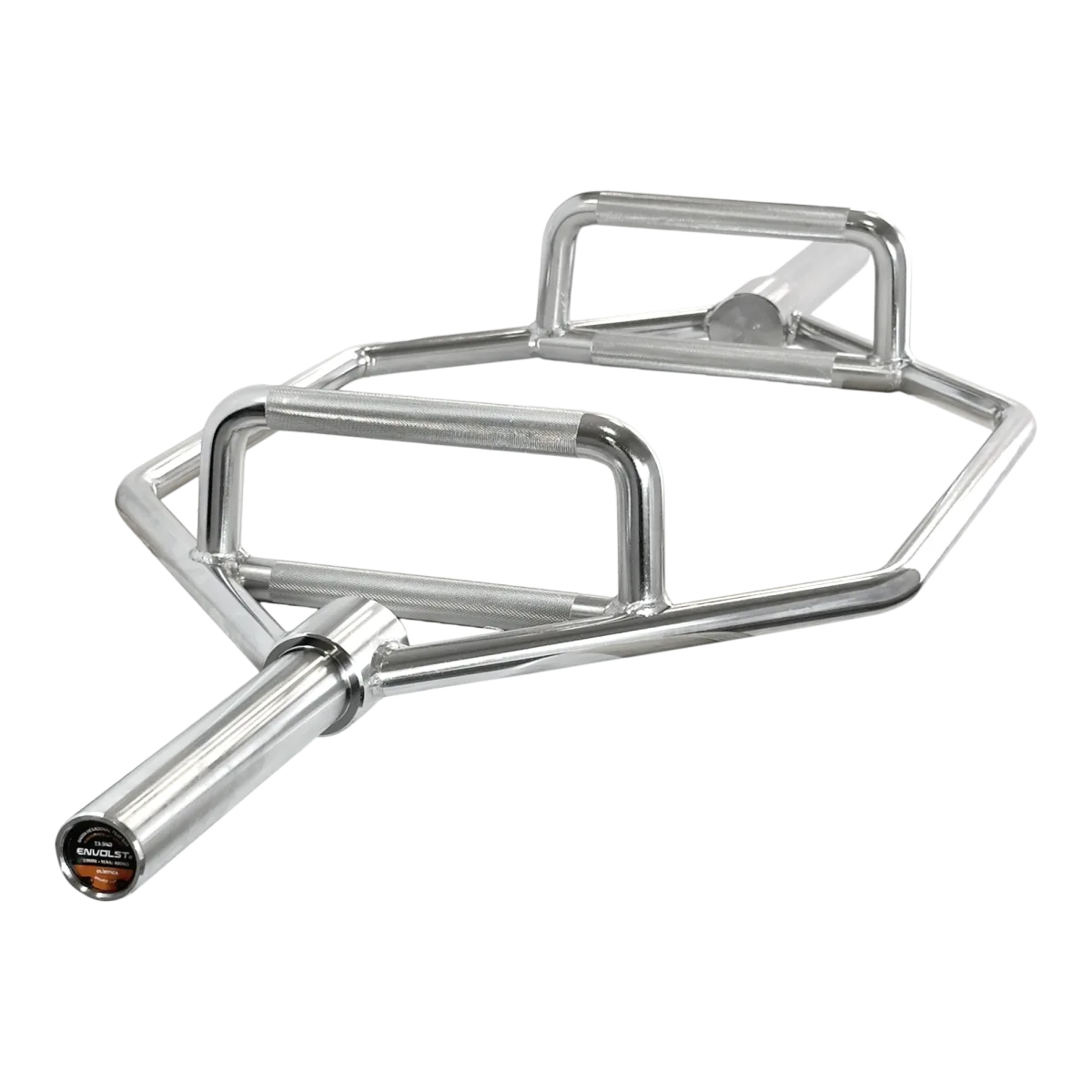 Barra Hexagonal Trap Bar Olimpica Cromada Envolst
