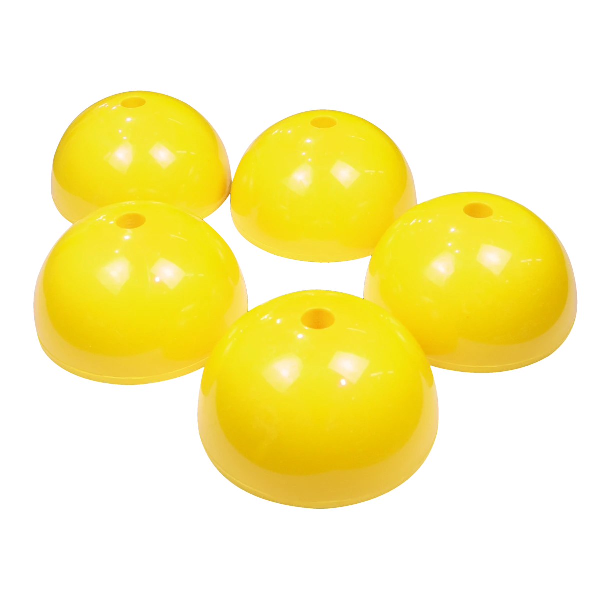 Baliza (slalom) com base de plástico Velden - cnj com 5 und - com bolsa - Amarelo
