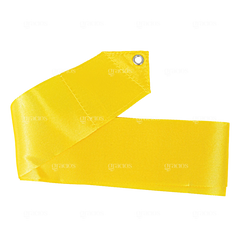 Fita Ginástica Rítmica Cetim 6m Gracios - Amarelo