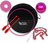 Kit completo de ginástica rítmica adulto Pista e Campo