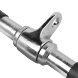 Puxador Barra Romana 96cm Pulley Cromado Maciço com Giro Envolst