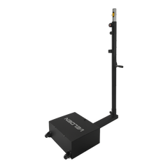 Par de postes móveis de tênis, badminton e voleibol Pista e Campo
