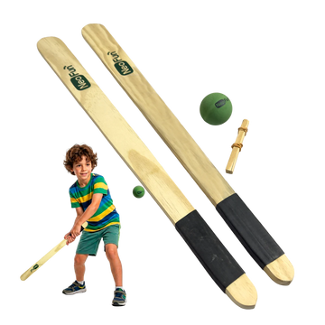 Taco Bets em Madeira Kit Tacobol com Bolinha e Casinhas NeoFun