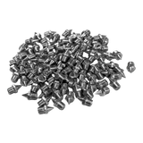 50 / 100 pregos para sapatilha de atletismo de aço 4,8mm Pirâmide base hexagonal Pista e campo