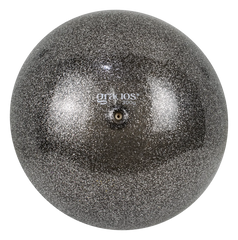 Bola Ginástica Rítmica Oficial 300g Glitter Gracios - Roxo