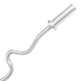 Barra W Super Curl Olímpica 1,20 m Hard Chrome Envolst