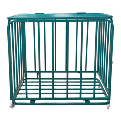 Carrinho guarda volumes de aço para transporte e armazenagem de bolas Pista e Campo