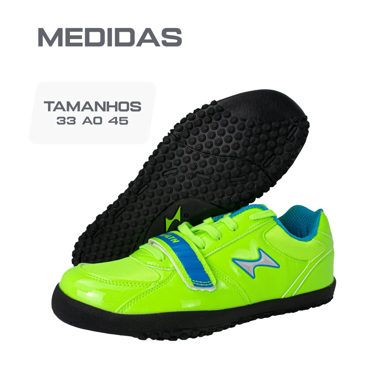 Sapatilha de atletismo para arremesso e lançamentos Health