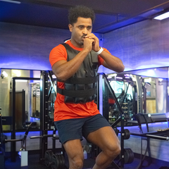 Colete com pesos para treinamento 5kg premium Pista e Campo