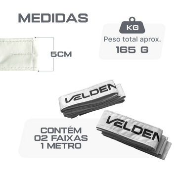 Fita de Suporte para Fixação de Antena de Voleibol Velden - Par