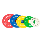 Anilha Olímpica Fracionada Emborrachada 0,5Kg Envolst