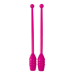Maças de ginástica rítmica adulto 45cm Gracios - Branco