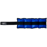 Tornozeleira caneleira em vinilona azul profissional 4kg Envolst - par