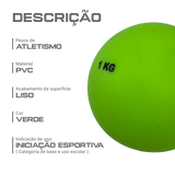 Peso de PVC 1kg Pista e Campo