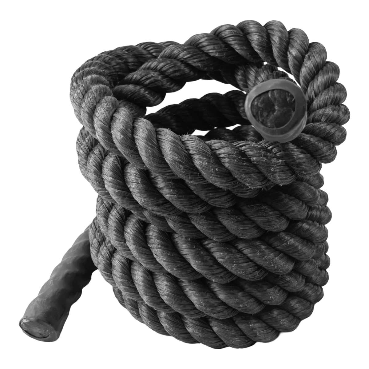 Corda naval preta torcida para treinamento funcional 38mm Envolst - 10M