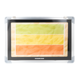 Quadro tático magnético de alumínio com acessórios 45x30 Pista e Campo - Esportes de Areia