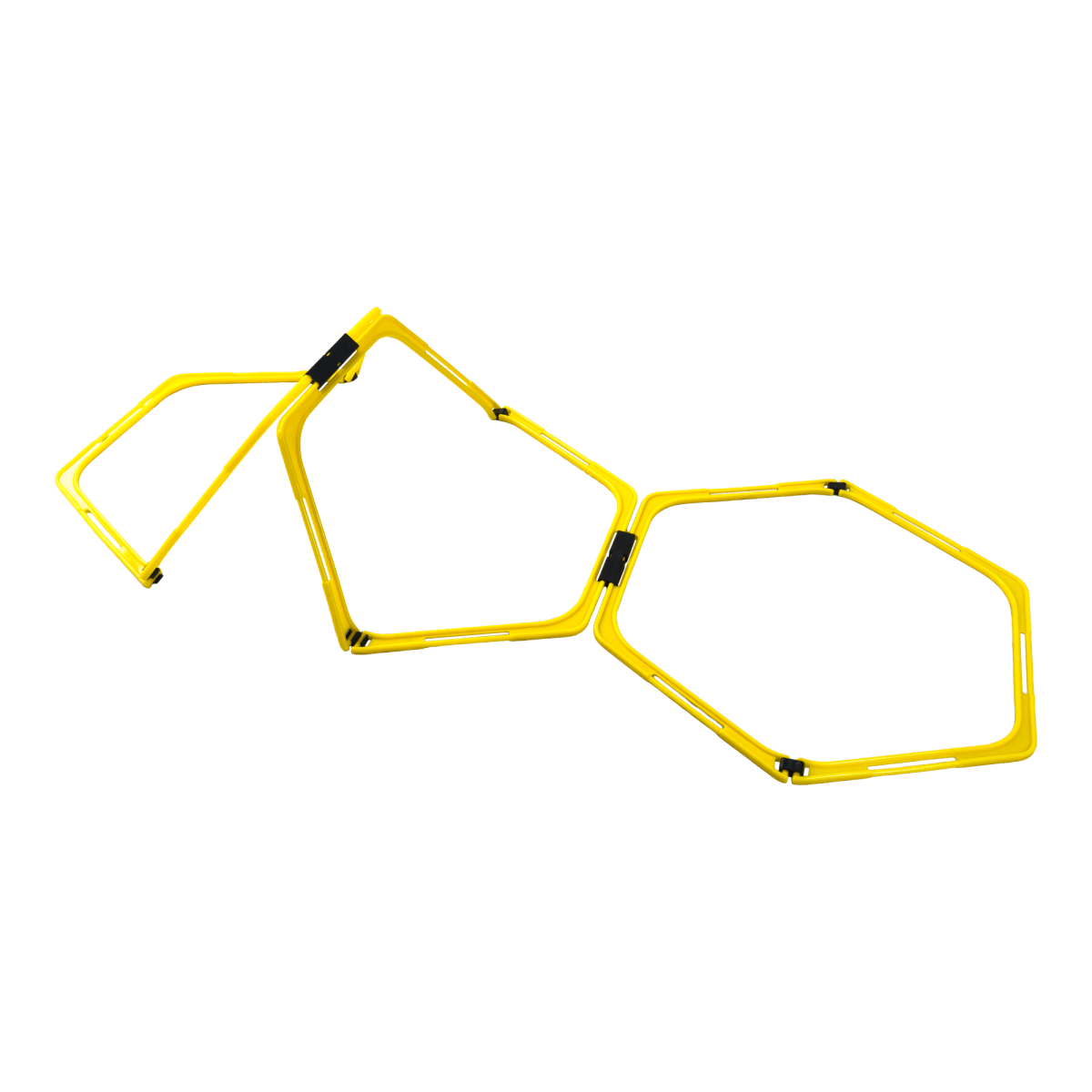 Arco plano Barreira Hexagonal - cnj 6 pcs