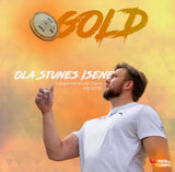 Disco de atletismo de bronze e ABS 2,00kg 87% avançado ATE Gold - Certificado WA-IAAF