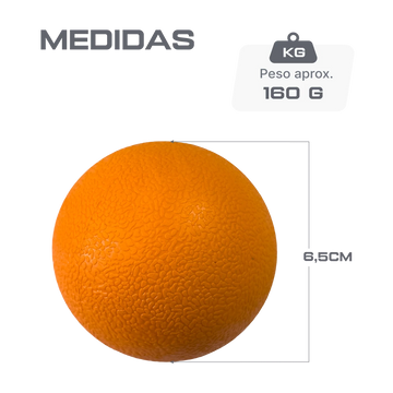 Bola de Massagem Lacrosse 6,5 cm para Liberação Miofascial — Envolst