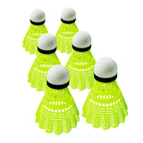 Volante peteca de badminton de nylon Loire - tubo com 06 und